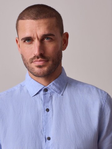 Coupe regular Chemise Next en bleu