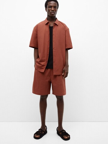 Pull&Bear Majica | rjava barva
