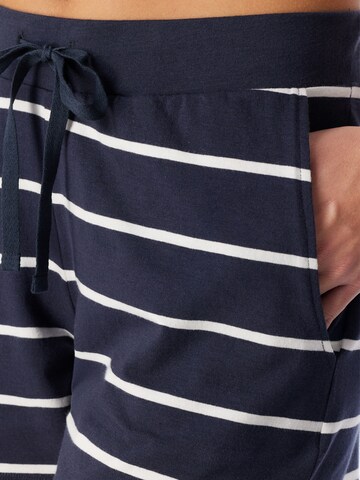 SCHIESSER Pajama Pants 'Mix & Relax' in Blue