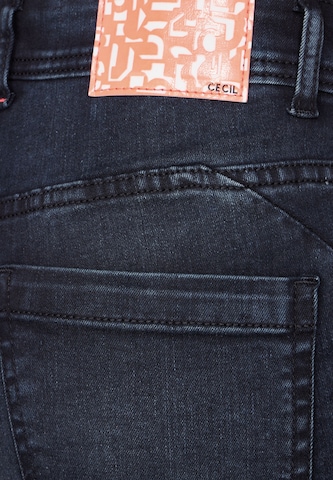 CECIL Bootcut Jeans i blå