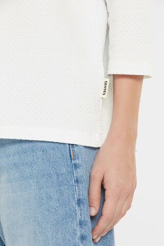 SENSES.THE LABEL Shirt in White