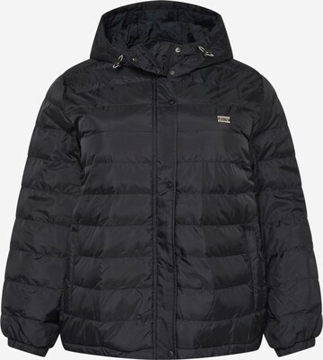 Levi's® Plus Zimní bunda 'Edie Packable Jacket' – černá: přední strana