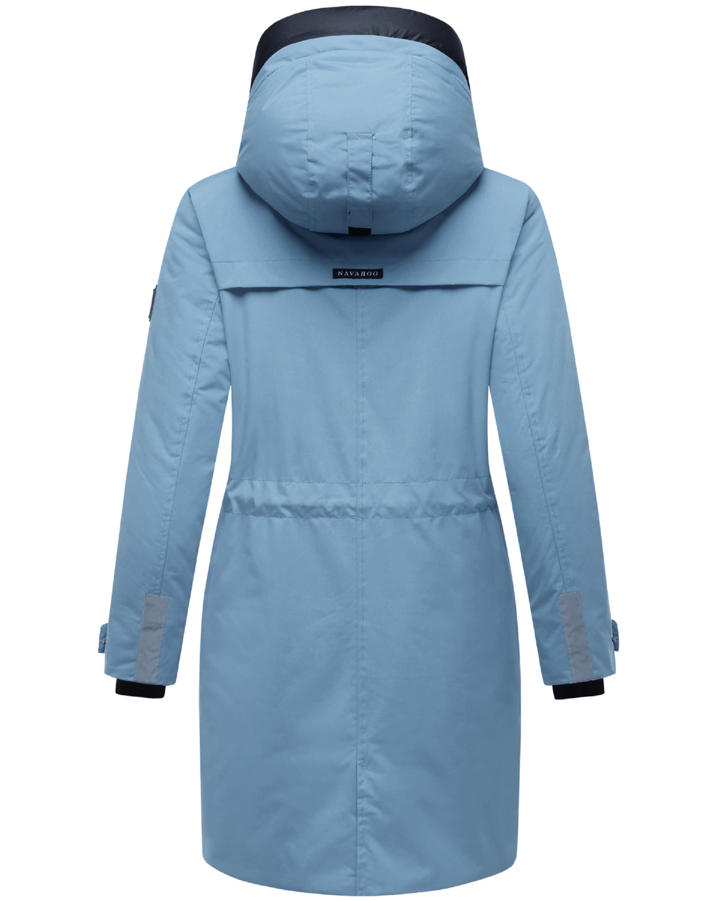 NAVAHOO Winter parka 'Eissturm 14' in Blue
