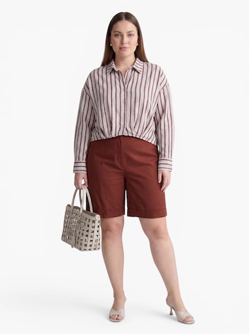 ONLY Carmakoma - Blusa 'CARSIESTA' en gris