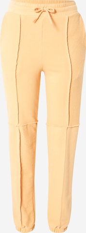 Monki Tapered Broek in Oranje: voorkant