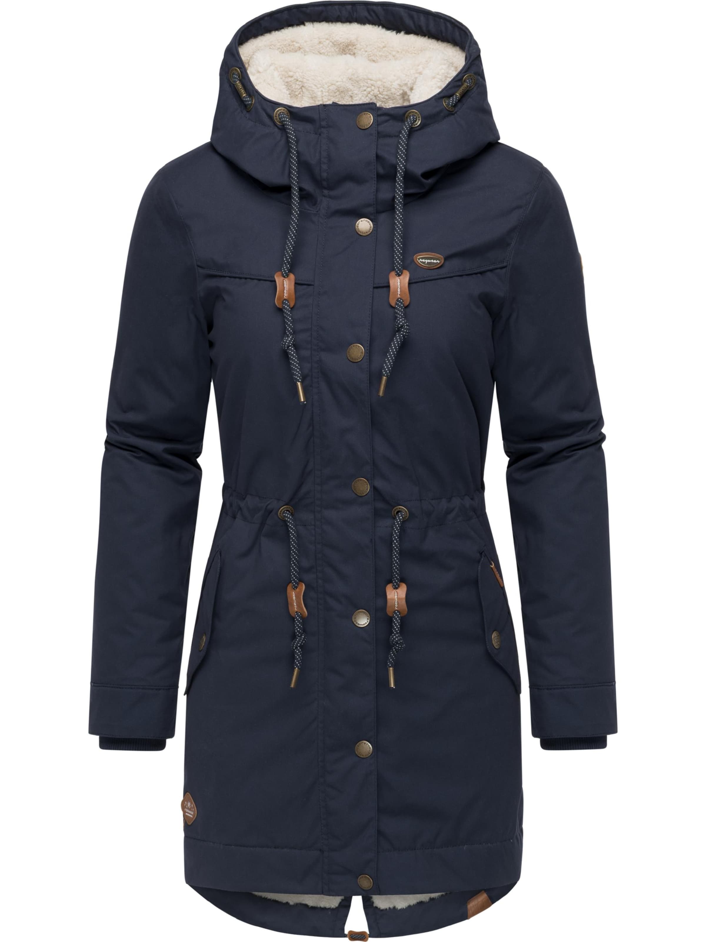 Ragwear - Parka de inverno 'Canny' em azul