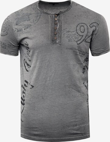 Rusty Neal Shirt in Grey: front