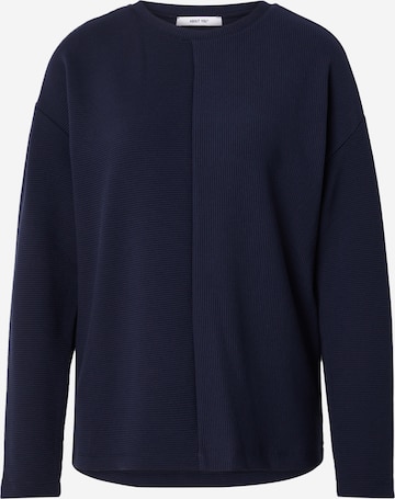 ABOUT YOU Свитшот 'Dilara Sweatshirt' в Синий: спереди
