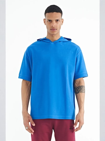Tommy Life Shirt 'T-Shirts' in Blauw: voorkant