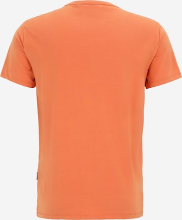 BLEND Μπλουζάκι 'Dinton' σε πορτοκαλί