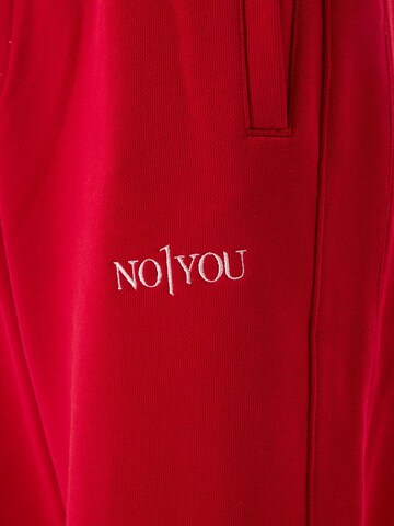 Ossy Homer Loose fit Workout Pants '450 GSM Heavy Cotton' in Red