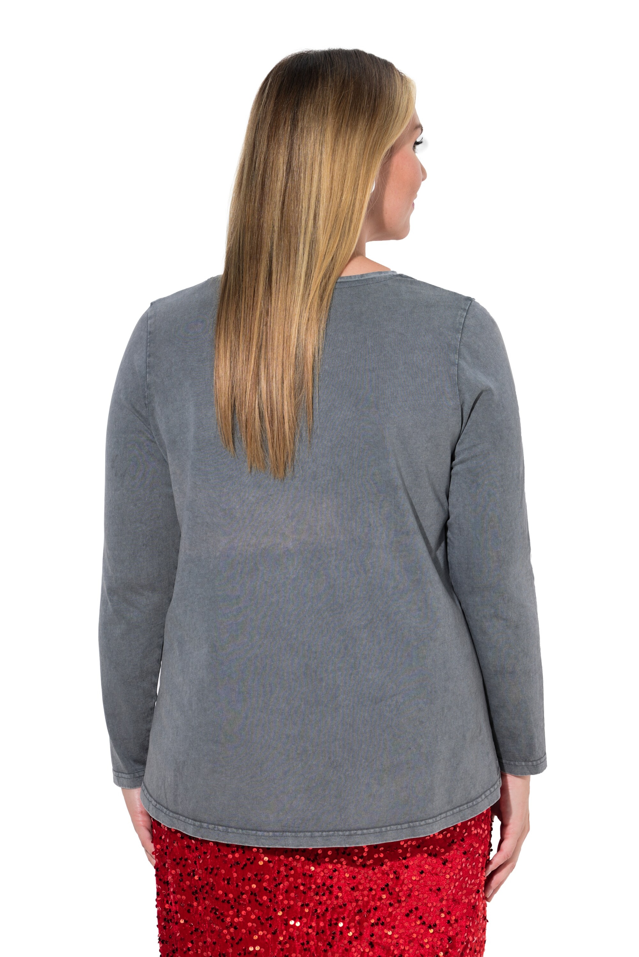 MIAMODA Shirt in Grey