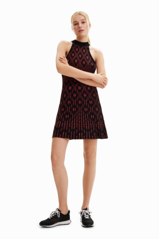 Desigual Knitted dress 'El Havre' in Red