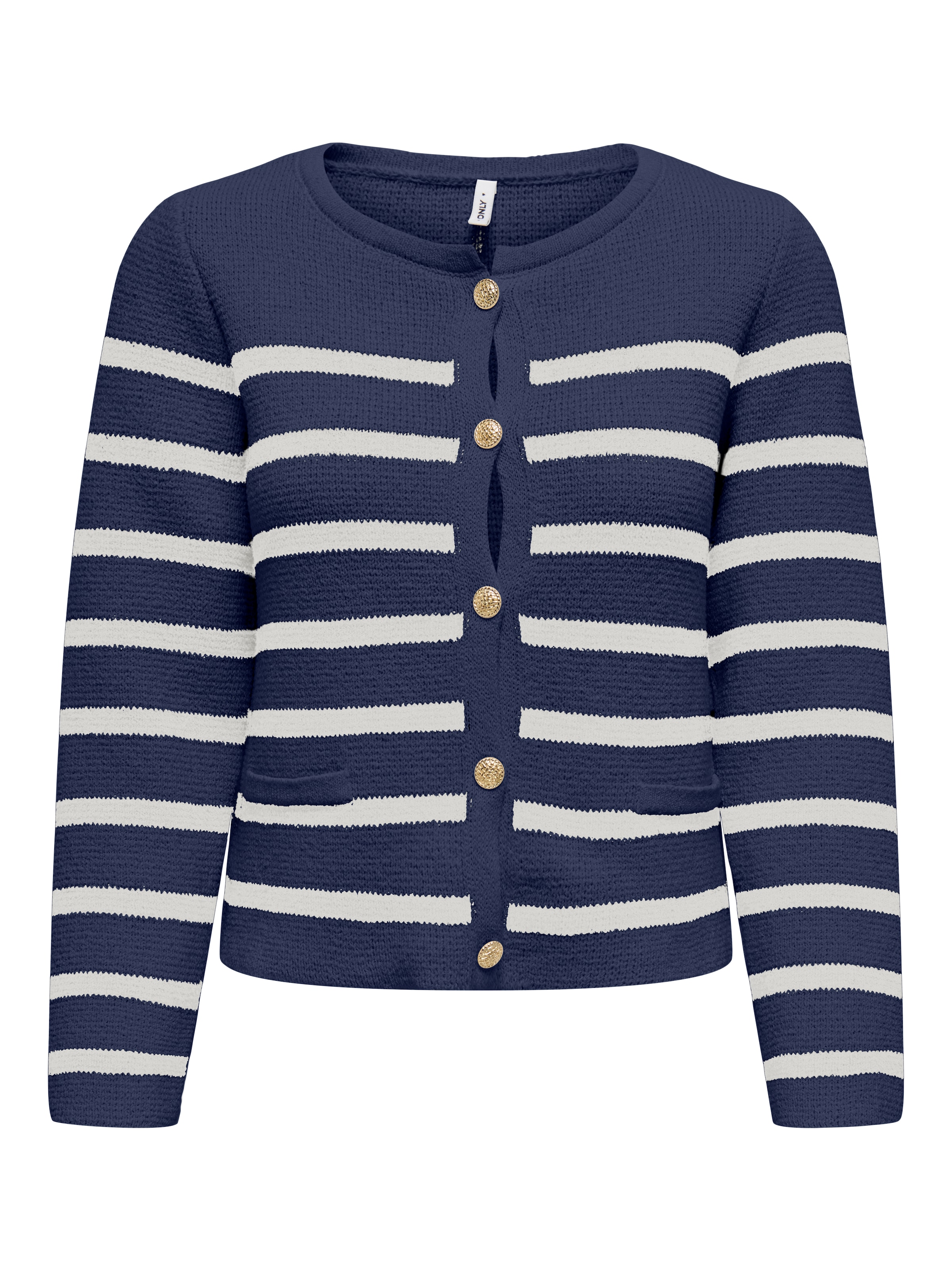 Cardigan 'ONLLAURA' ONLY en bleu : devant