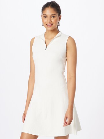 Robe 'Nessira' HUGO en blanc : devant