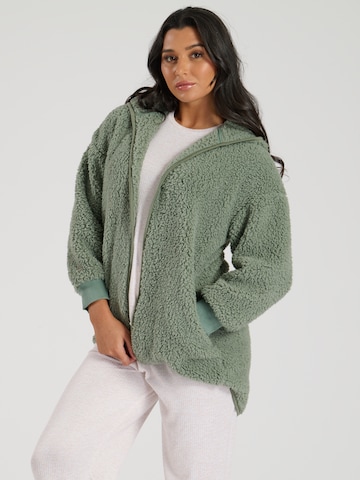 Loungeable Fleecejacke in Grün