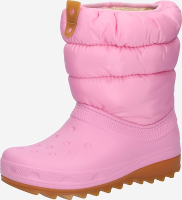 rožinė Crocs Sniego batai 'Classic Neo': priekis