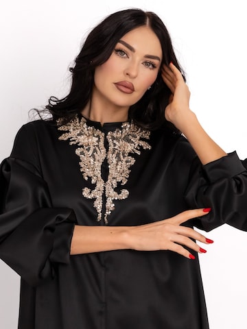 acob a porter - Vestido de noche en negro