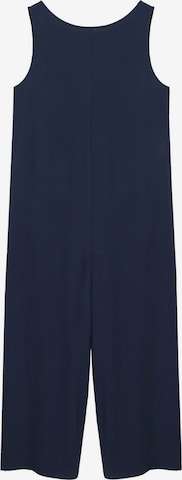 MANGO Jumpsuit 'Bye' in Blauw: voorkant