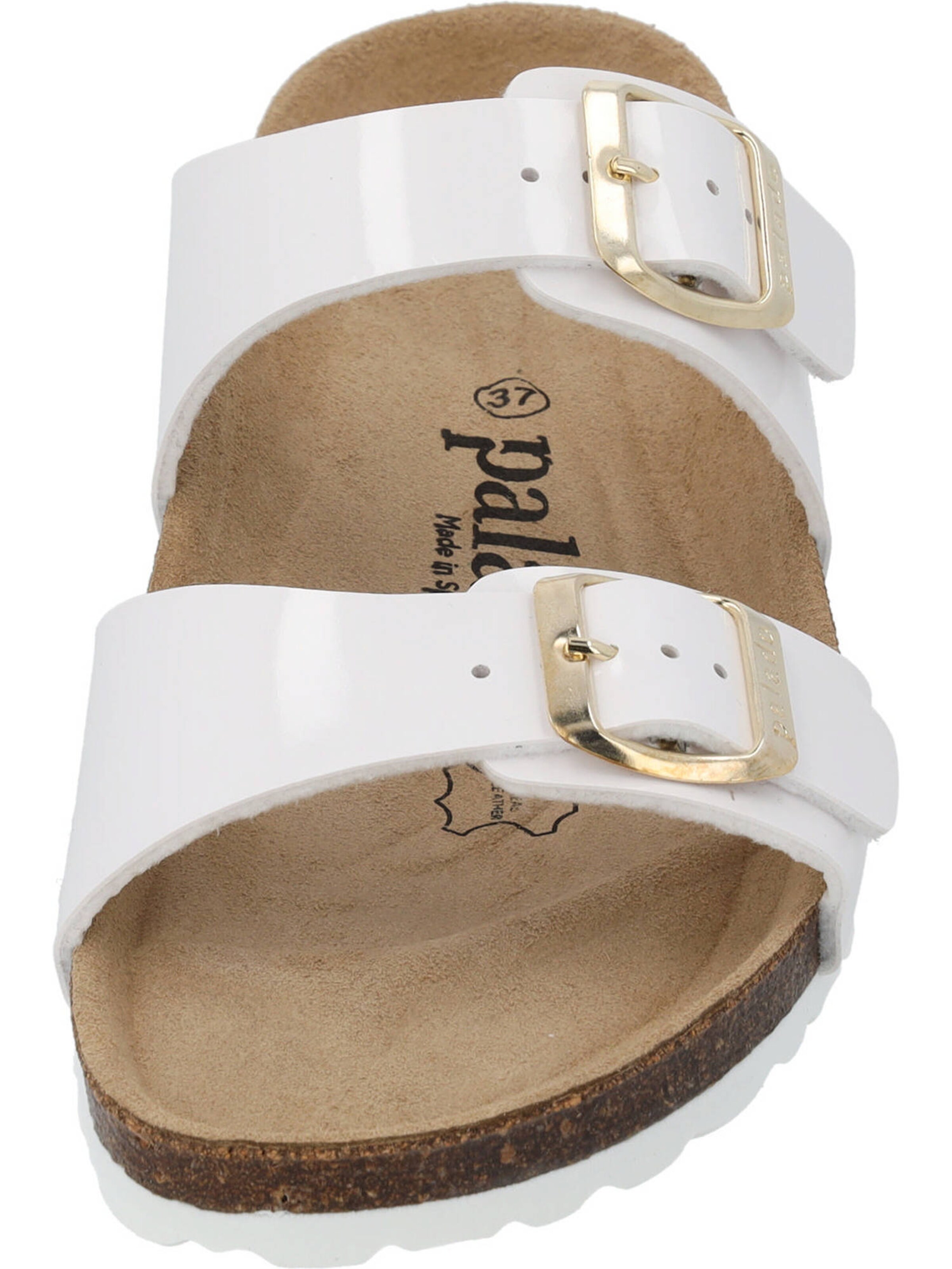 Palado Pantolette 'Samos PF' i vit