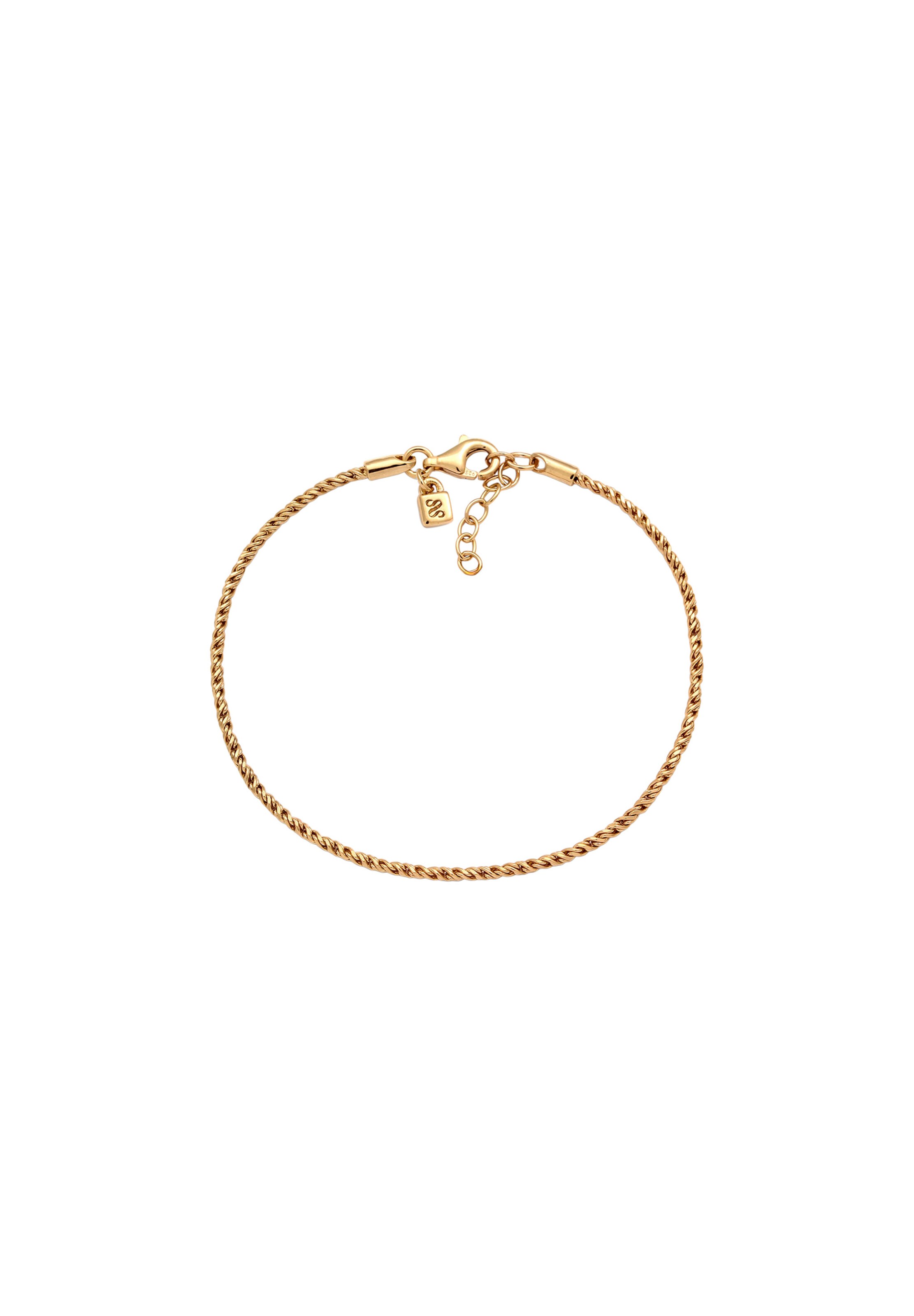Stilnest Bracelet 'Kordel' in Gold: front