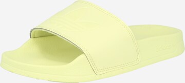 ADIDAS ORIGINALS Чехли 'Adilette Lite' в жълто: отпред