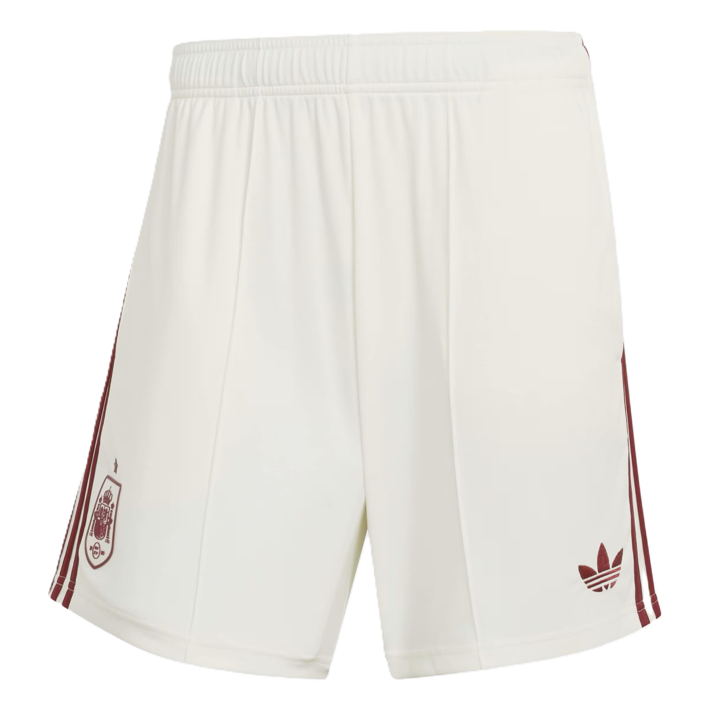 ADIDAS PERFORMANCE Pantalon de sport 'Spain 26 Away' en bourgogne / blanc, Vue avec produit