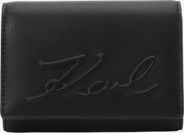 Karl Lagerfeld Kukkaro värissä musta: etupuoli