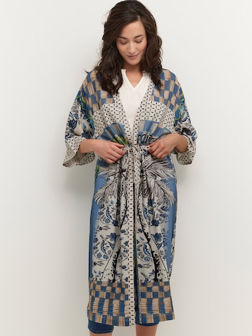 Cream Kimono 'Cania' in Blau: predná strana