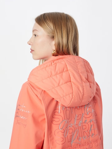 Soccx Between-Season Jacket 'Konnichiwa' in Orange