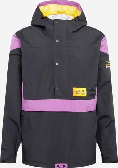 JACK WOLFSKIN Jacke in lila / schwarz, Produktansicht