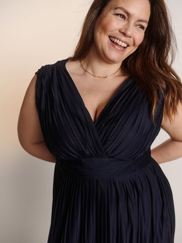 Robe 'Linnea' Guido Maria Kretschmer Curvy en bleu