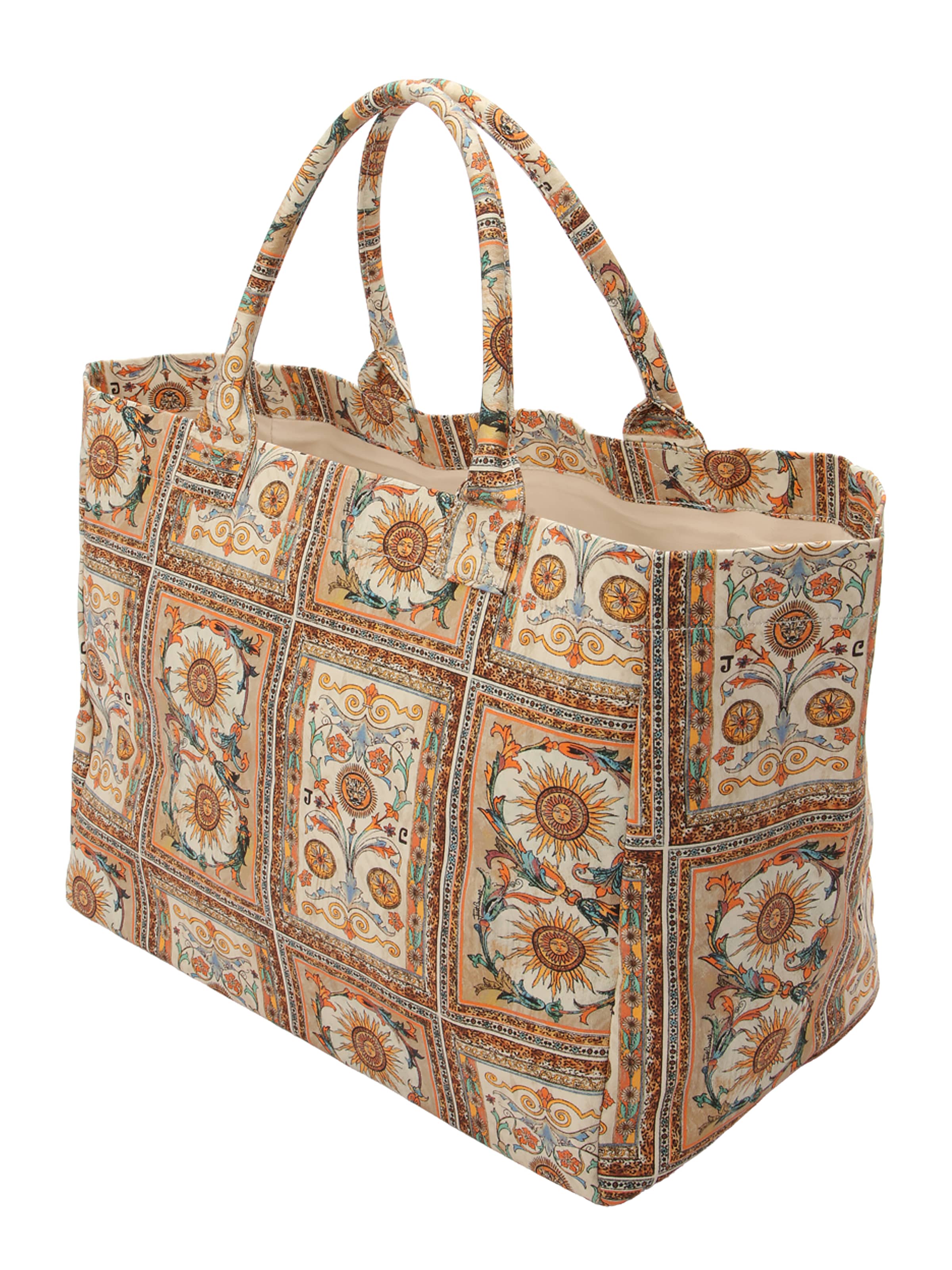 Just Cavalli Torba plażowa w kolorze beżowy