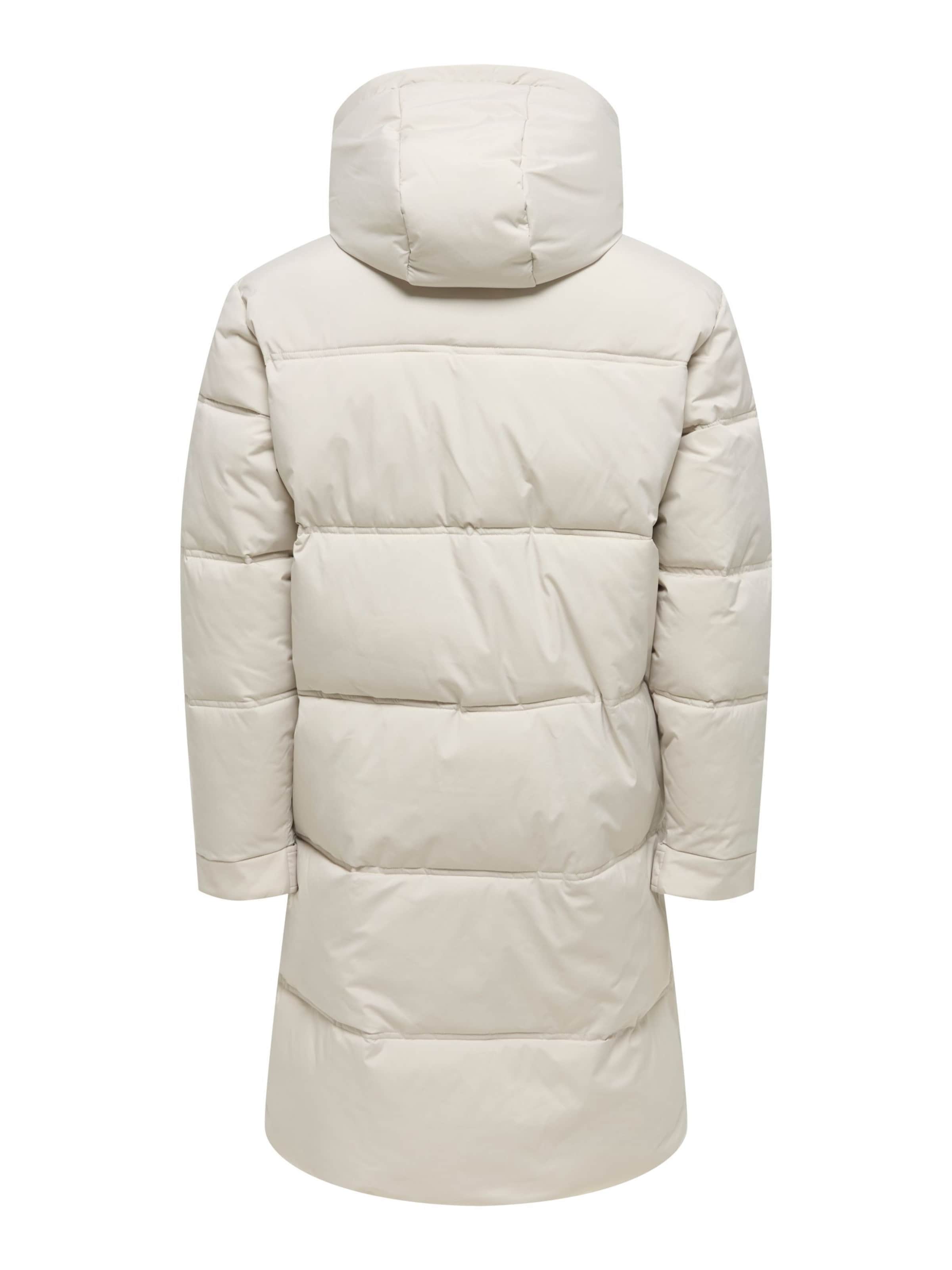 Only & Sons Winter Coat 'ONSSeul' in White