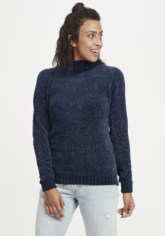 Oxmo Sweater 'Estella' in Blue: front