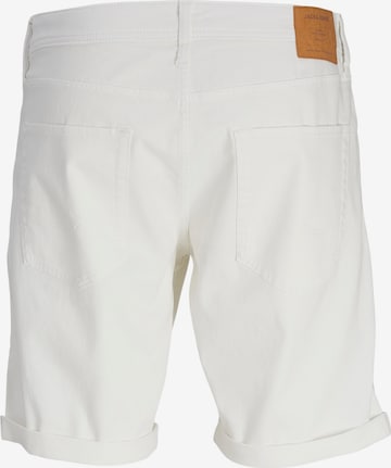 JACK & JONES Regular Панталон 'RICK FERMIN' в бяло