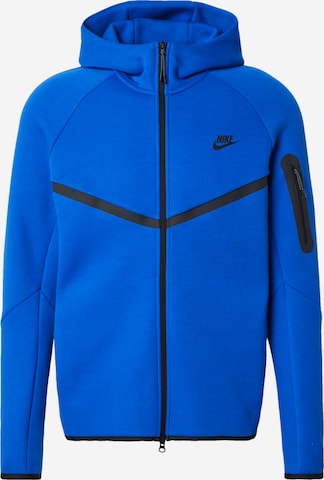 Nike SportswearGornji dio trenirke 'TECH FLEECE' - plava boja: prednji dio
