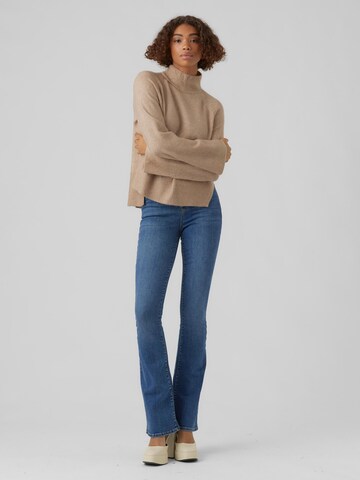 VERO MODA Pullover 'New Wind' i brun