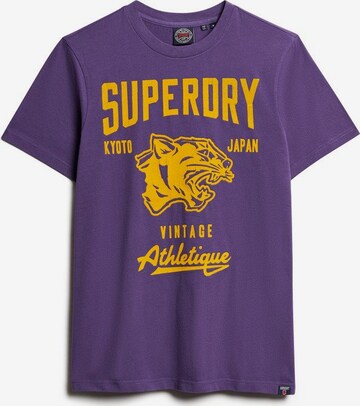 Superdry Shirt in Purple: front