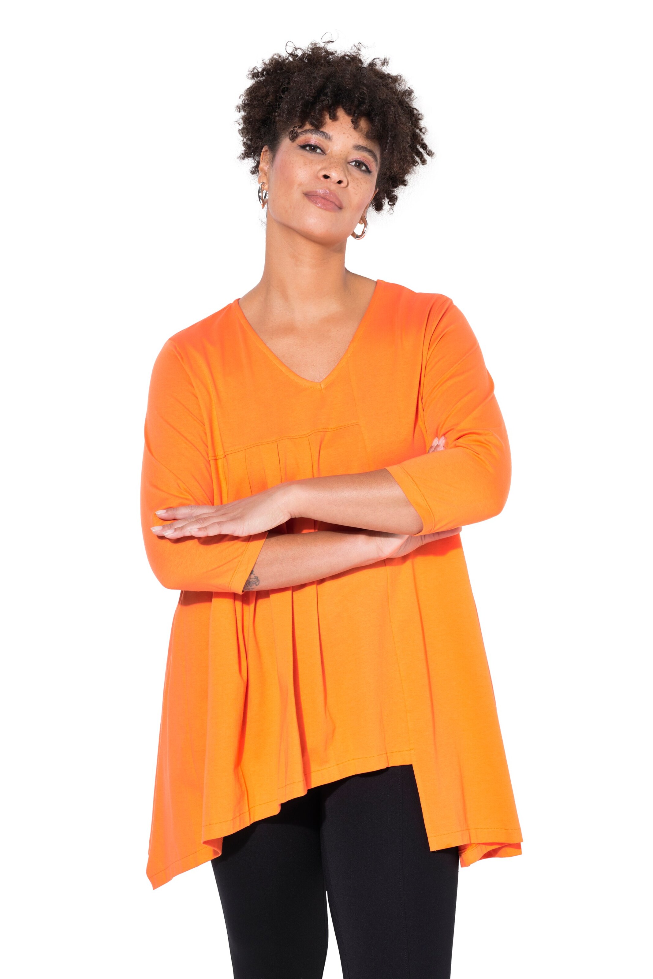 MIAMODA Shirt in Oranje: voorkant