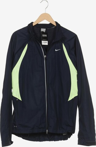 NIKE Jacket & Coat in XL in Blue: front
