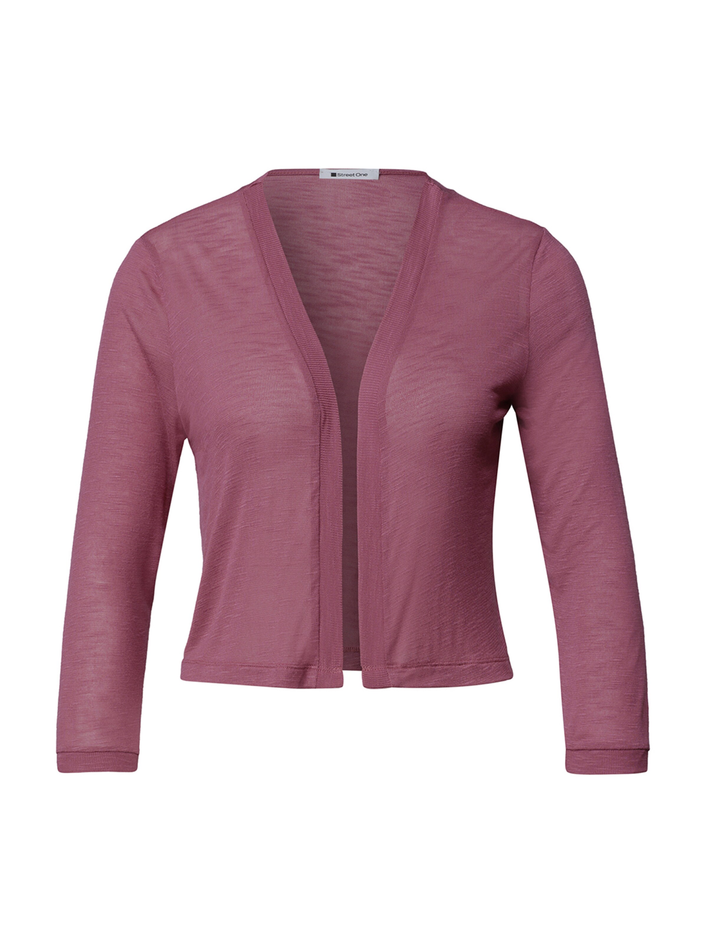 STREET ONE Knit Cardigan 'Suse' in Pink: front