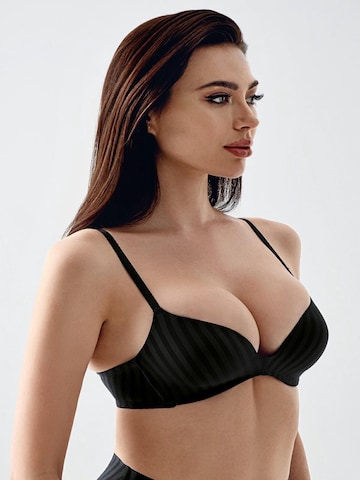 Push-up Soutien-gorge C&City en noir