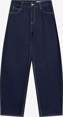 Bershka Tønde Jeans i blå: forside