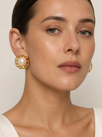 Boucles d'oreilles 'Isolde Dreamland' RteRme en or : devant