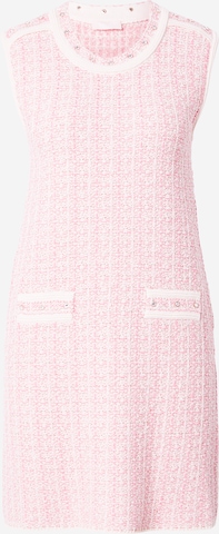 Liu JoPletena haljina 'MAGLIA' - roza boja: prednji dio