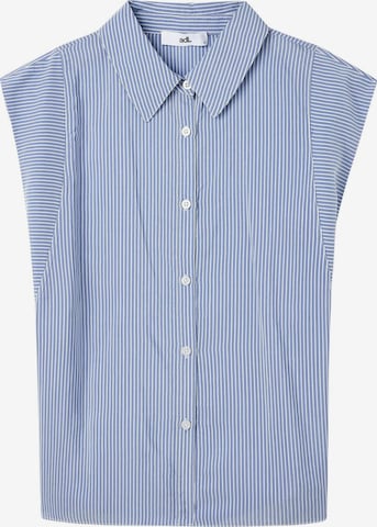 T-shirt adl en bleu : devant