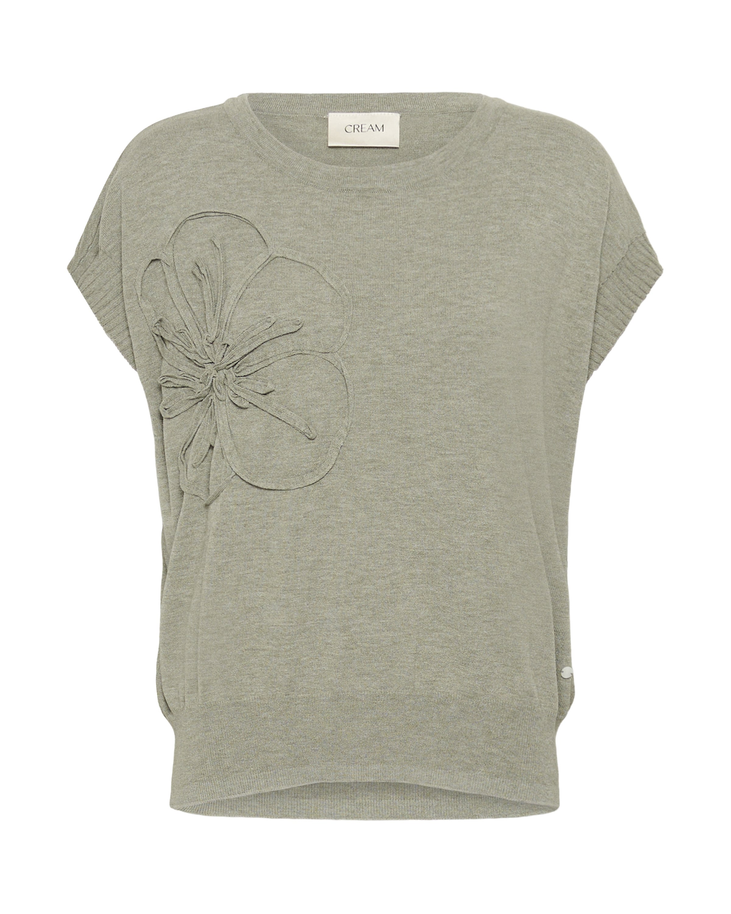 Cream - Pullover 'Dela' em verde: frente