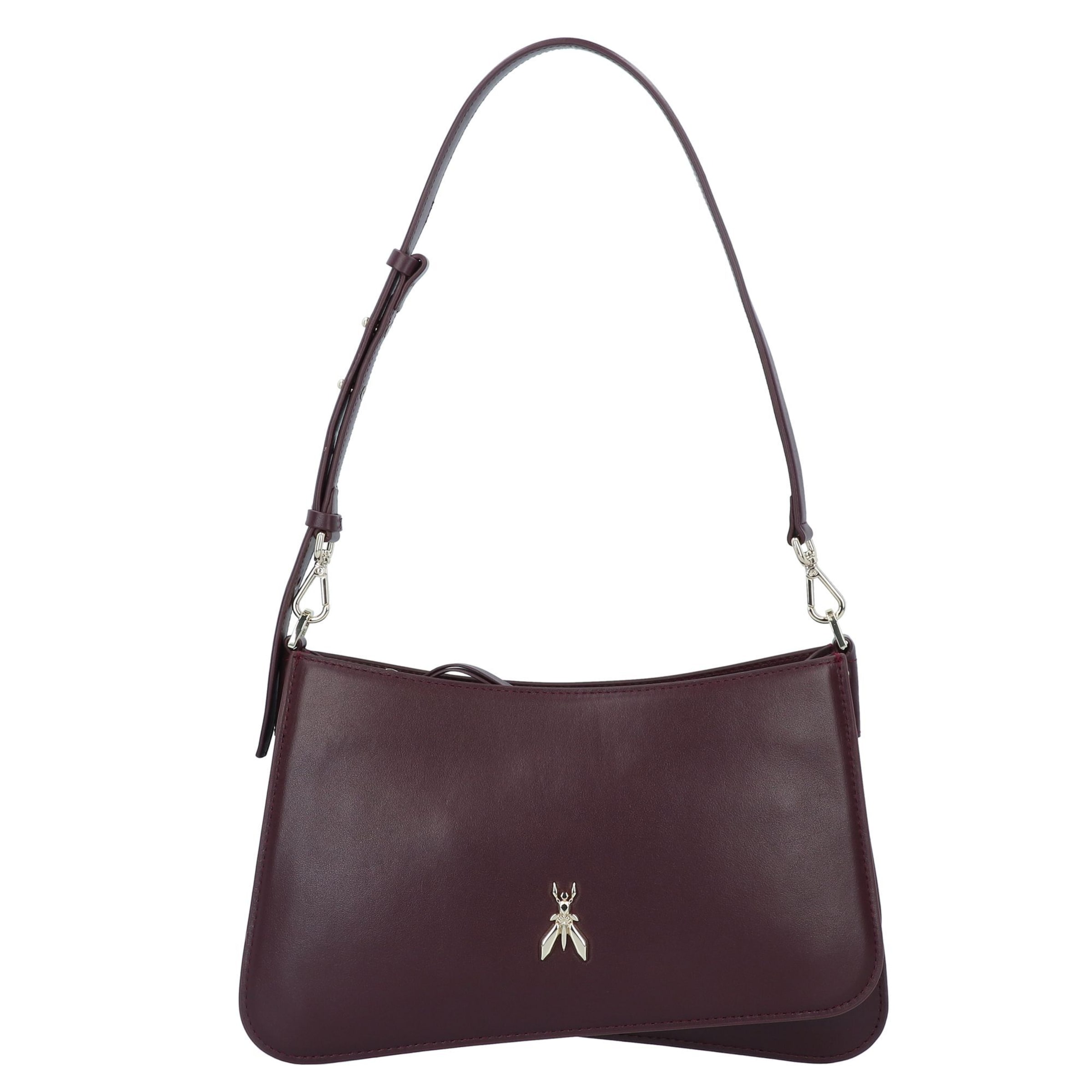 Borsa a tracolla 'Tris' di PATRIZIA PEPE in rosso: frontale