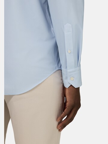 Boggi Milano Slim Fit Skjorte i blå